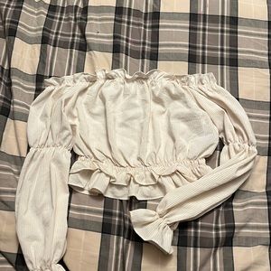 Cream Blouse